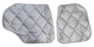 Thermomatten Premium VW Caddy 5 ab 11/2020 / Tourneo Connect ab 05/2022 - zum Konfigurieren - mit farbigem Einfassband